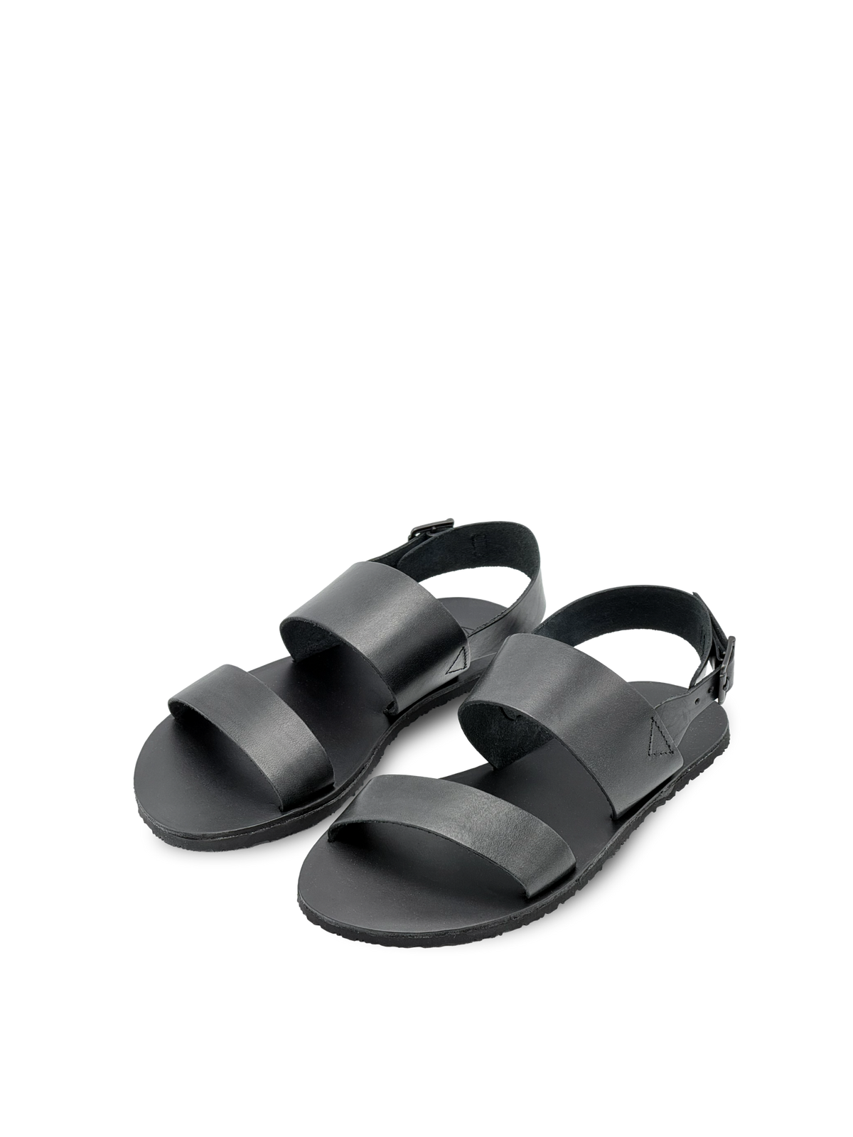 Vasky Noe Black – kožené barefoot sandály černé