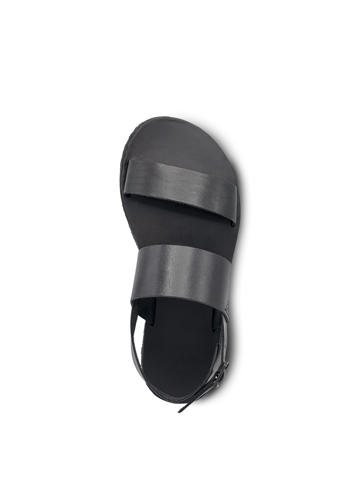 Vasky Noe Black – kožené barefoot sandály černé