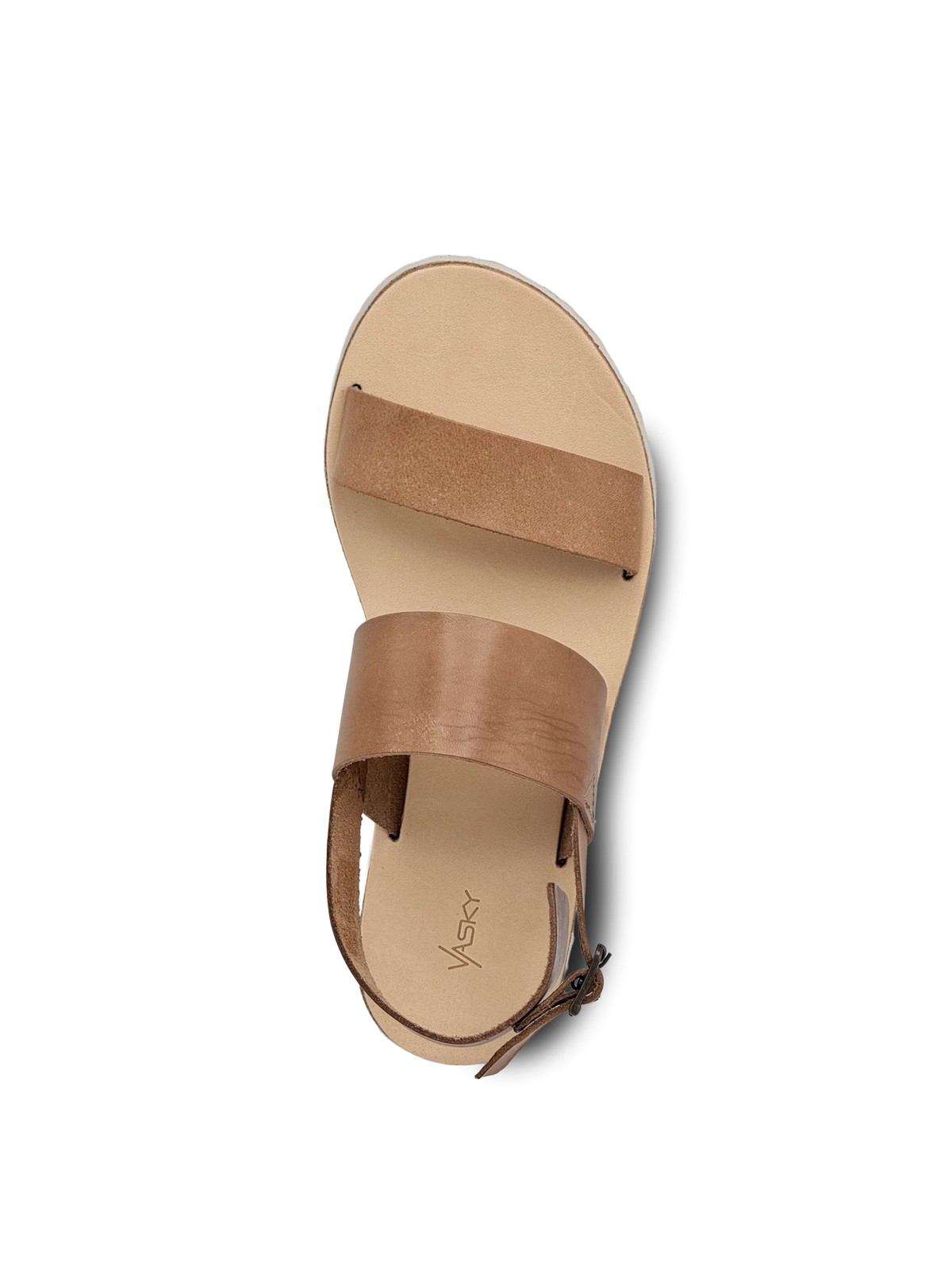 Vasky Noe Natur – kožené barefoot sandály hnědé