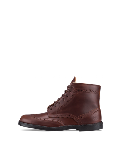 Brogue High Dark Brown