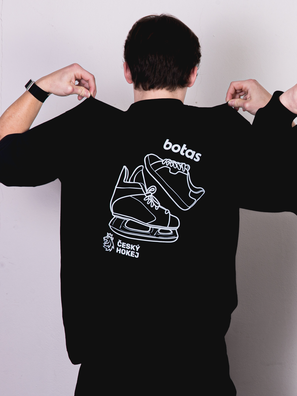 Triko Botas × Český hokej Black