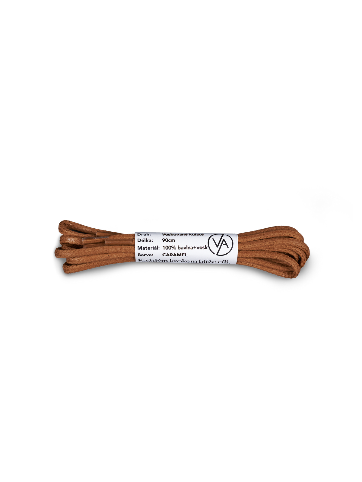 Voskované Tkaničky Kulaté Caramel