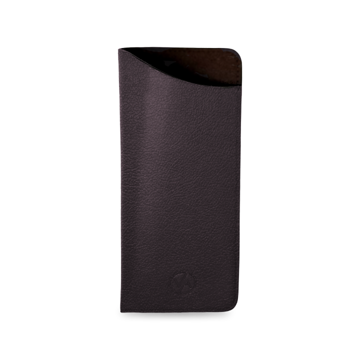 Kožený obal na brýle Lenon Dark Brown